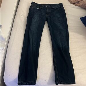 Dark Blue Denim Jeans